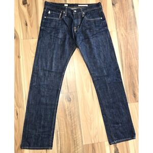 AG Adriano Goldschmied Men's Slim Straight Jeans - Dark Blue